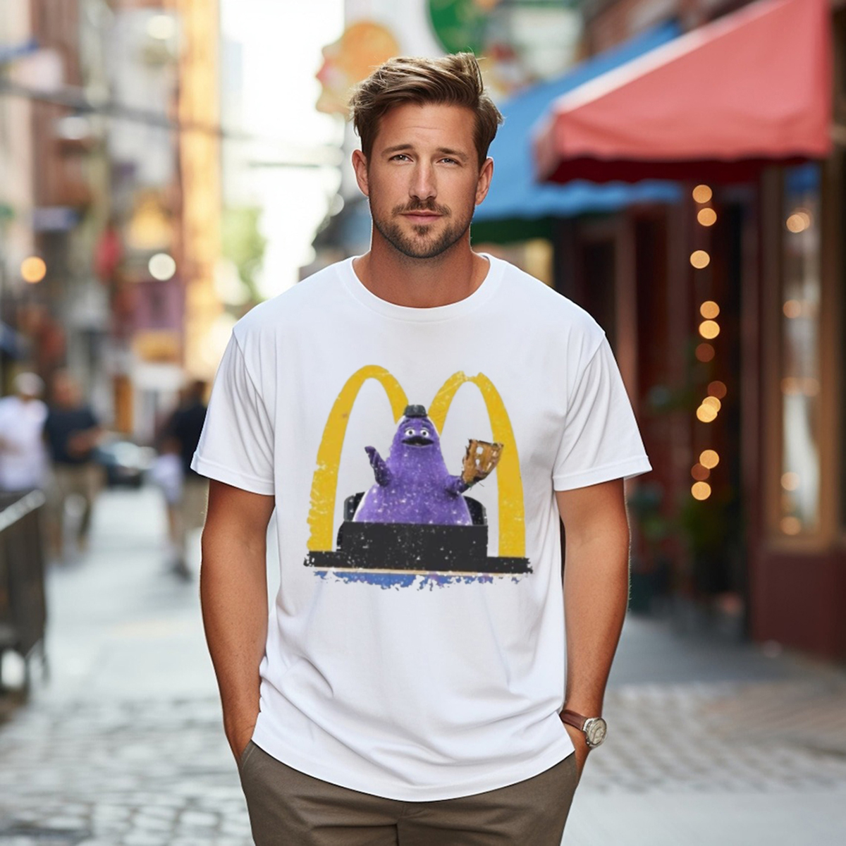New York Mets The Grimace Mcdonald Shirt