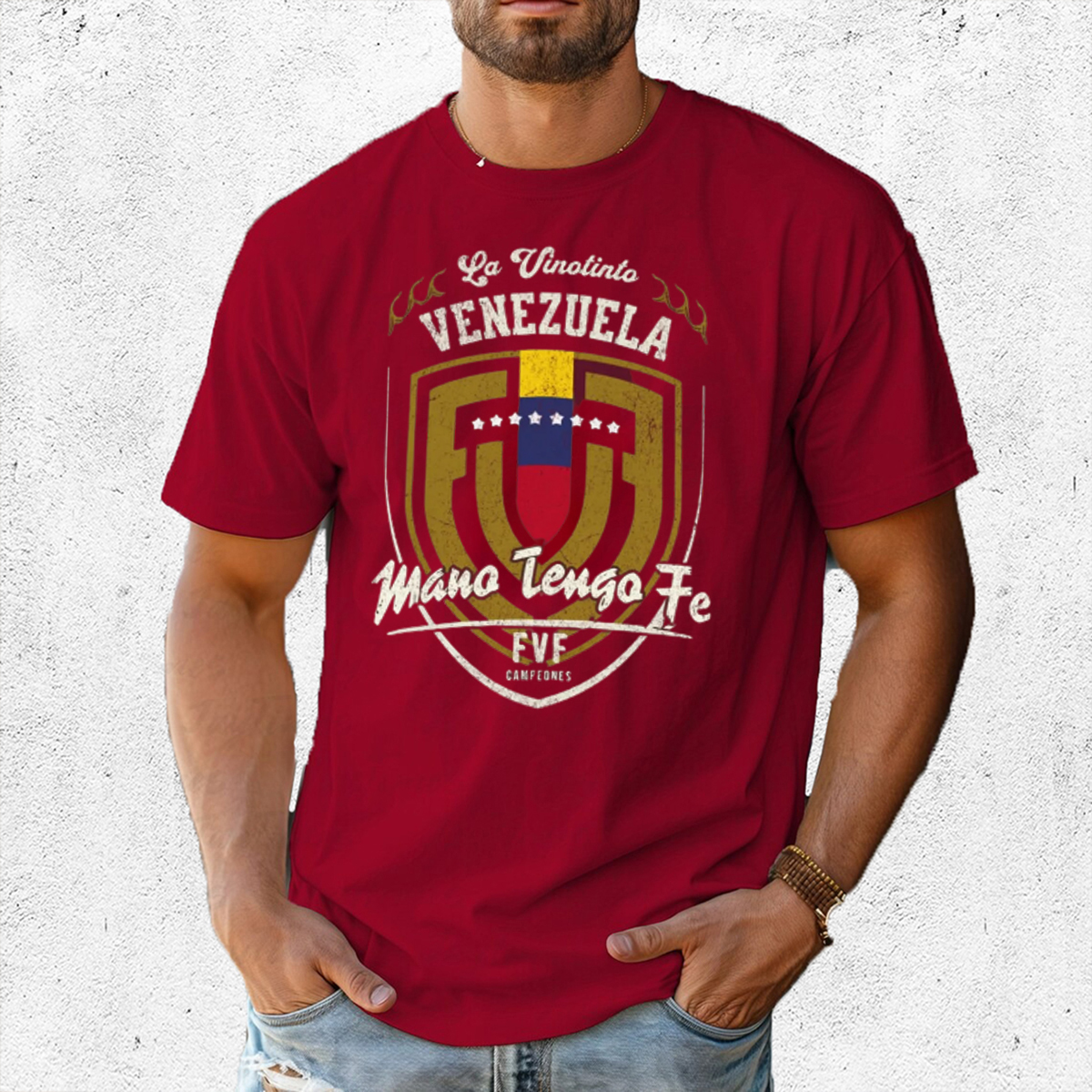 Venezuela La Vinotinto Mano Tengo Fe Shirt