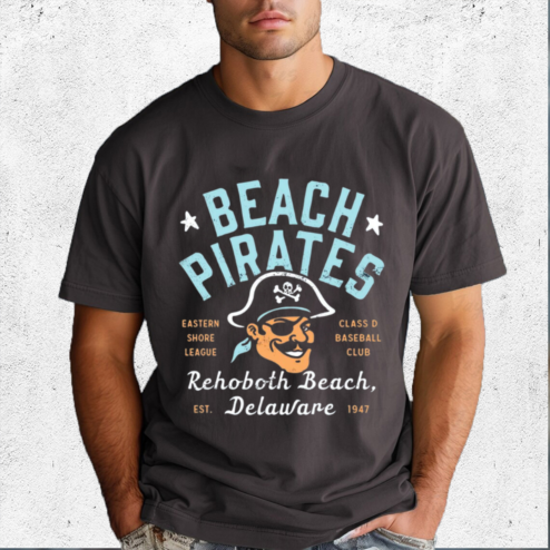 Beach Pirates Rehoboth Beach Delaware Shirt