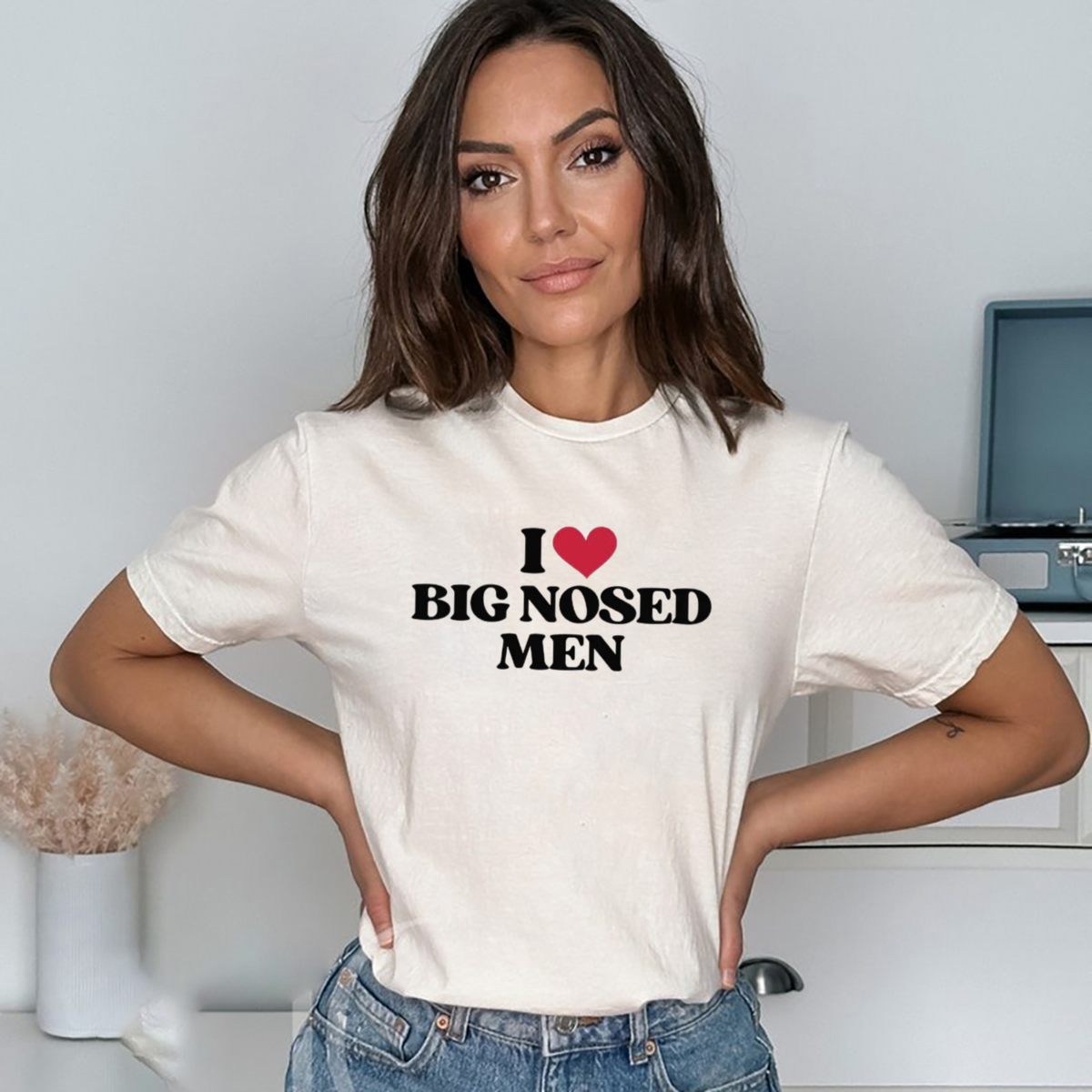 I Love Big Nosed Men Shirt