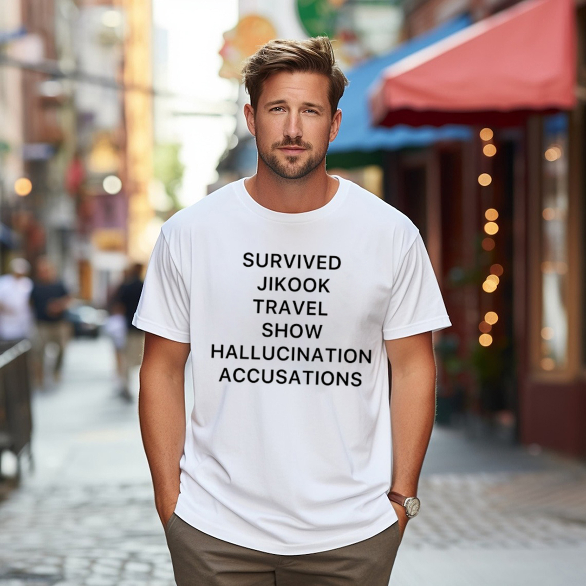 Survived Jikook Travel Show Hallucination Accusations Shirt