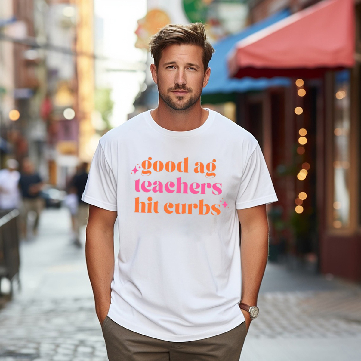Good Ag Teacher Hit Curbs Shirt