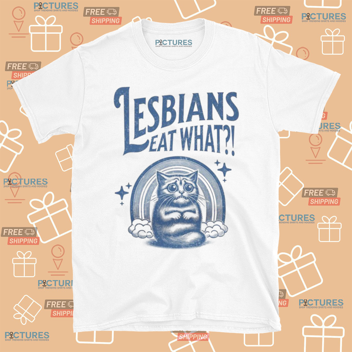 Cat Lesbians Eat What 2024 Shirt