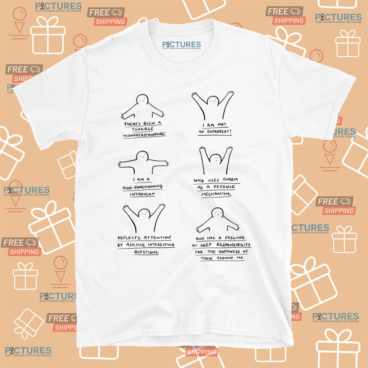 There Is Been A Terrible Misunderstanding I Am Not An Extrovert Shirt