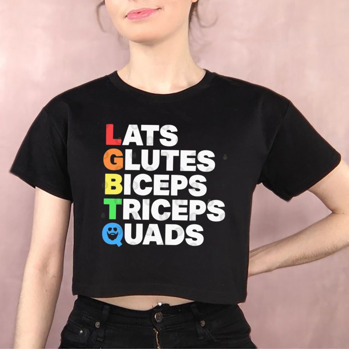 LGBTQ Lats Glutes Biceps Triceps Quads Shirt LGBTQ Lats Glutes Biceps Triceps Quads Shirt