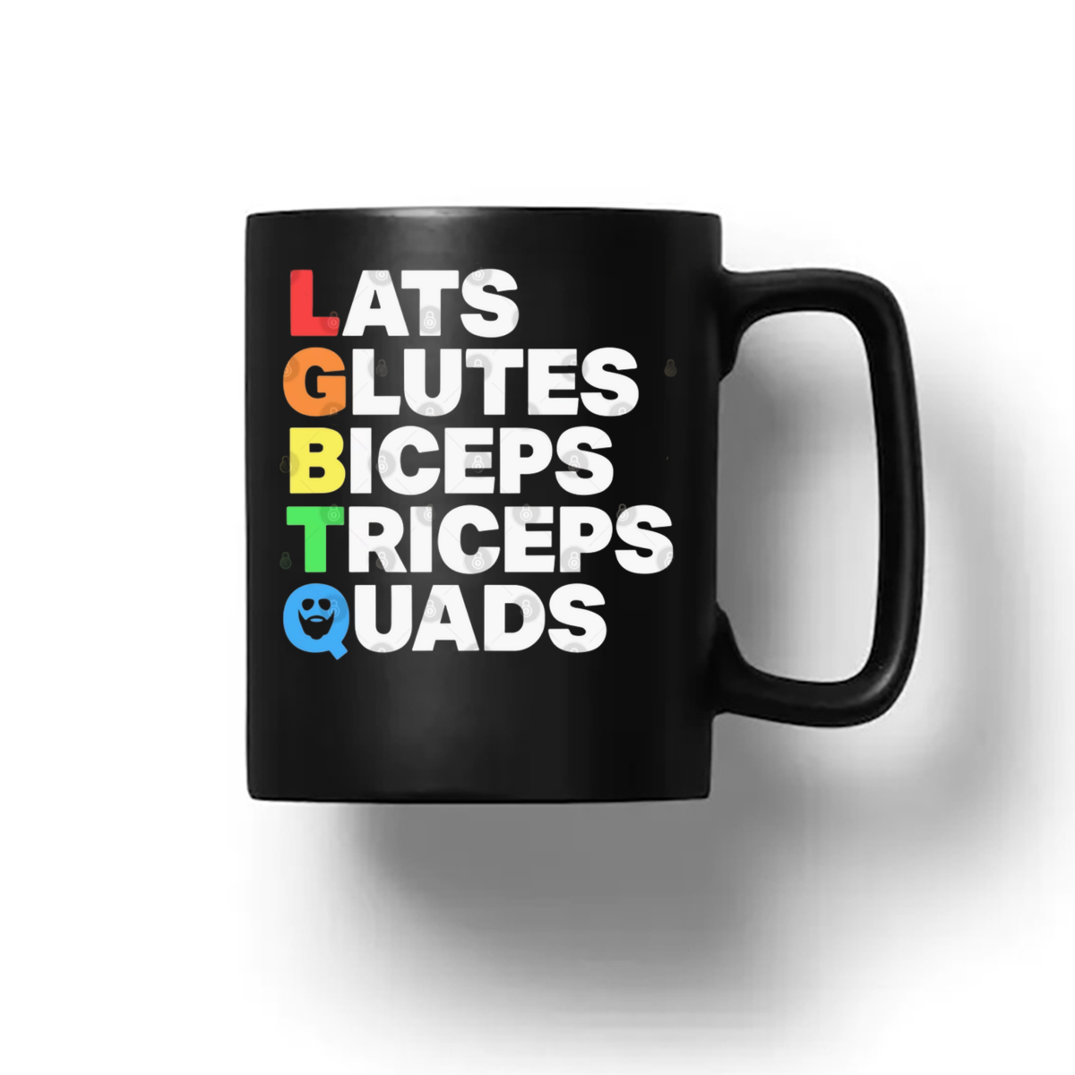 LGBTQ Lats Glutes Biceps Triceps Quads Shirt LGBTQ Lats Glutes Biceps Triceps Quads Shirt