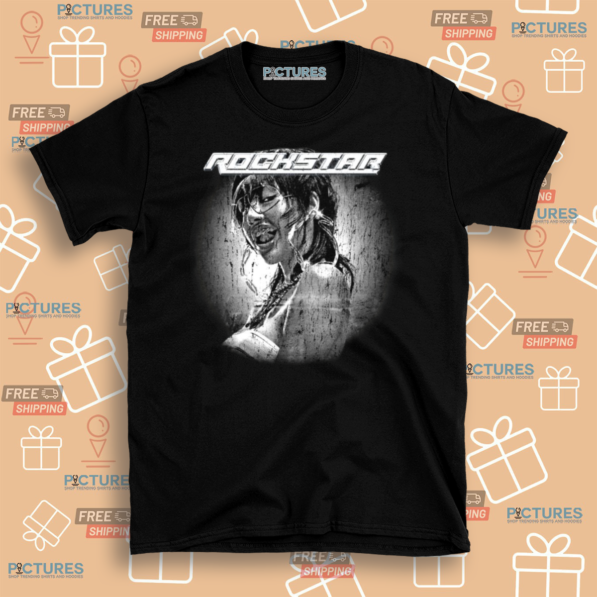Globalshop Rockstar Album Shirt
