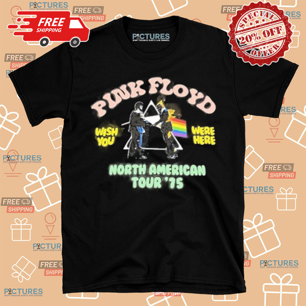 Pink Floyd Wish You Were Here North American Tour 75 Shirt