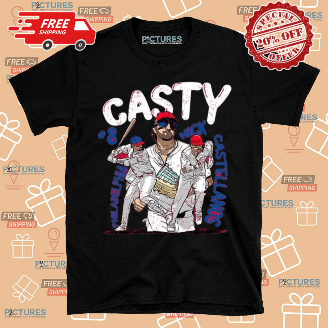 Casty Nick Castellanos Philadelphia Phillies 2024 Shirt