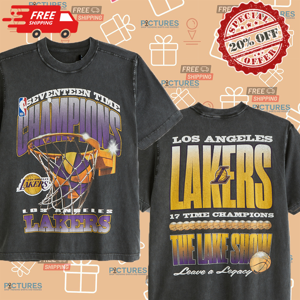 Los Angeles Seventeen Time Champions 2024 Shirt