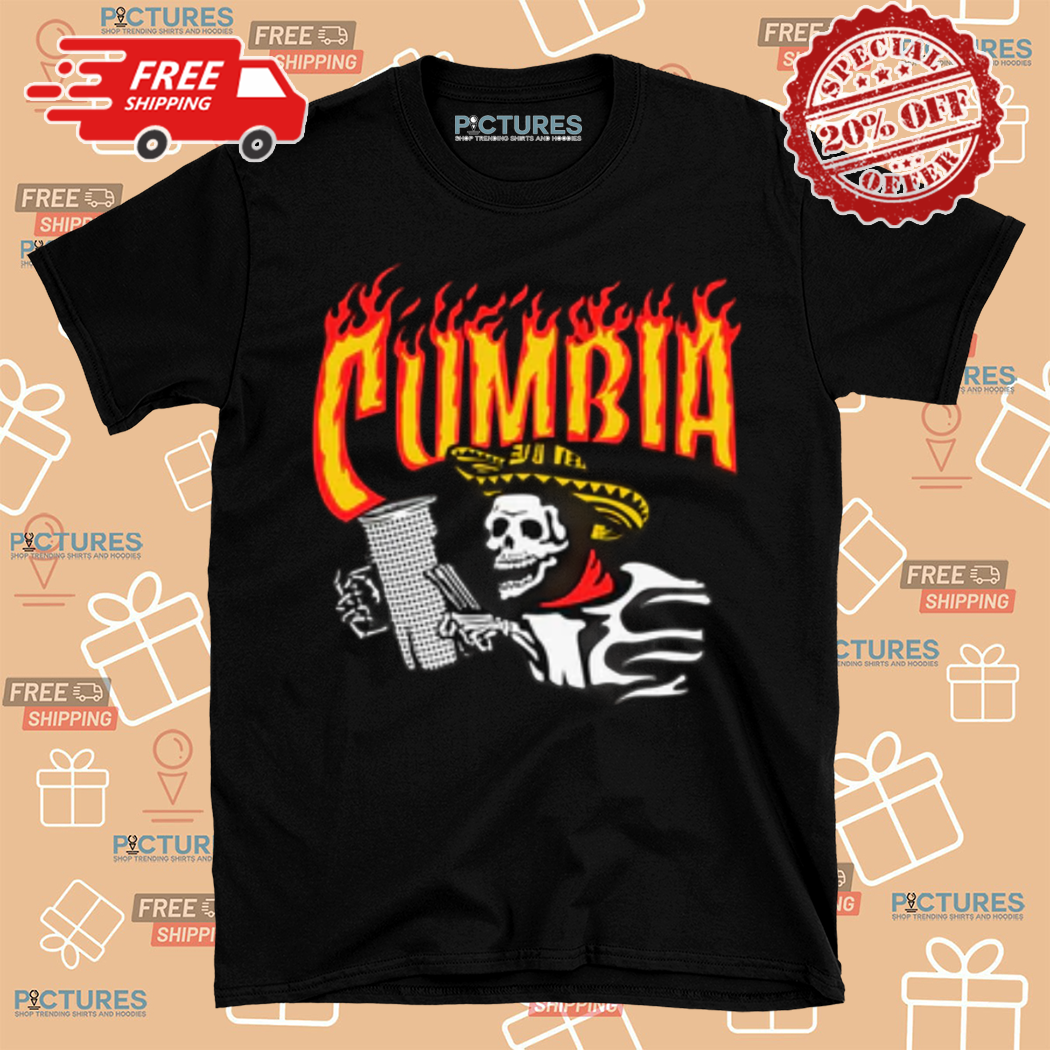 Skeleton Cumbia Trasher Shirt