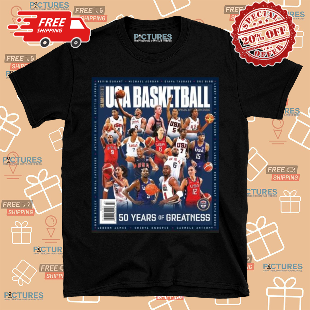 Slam USA Basketball 50 Years Of Greatness Shirt