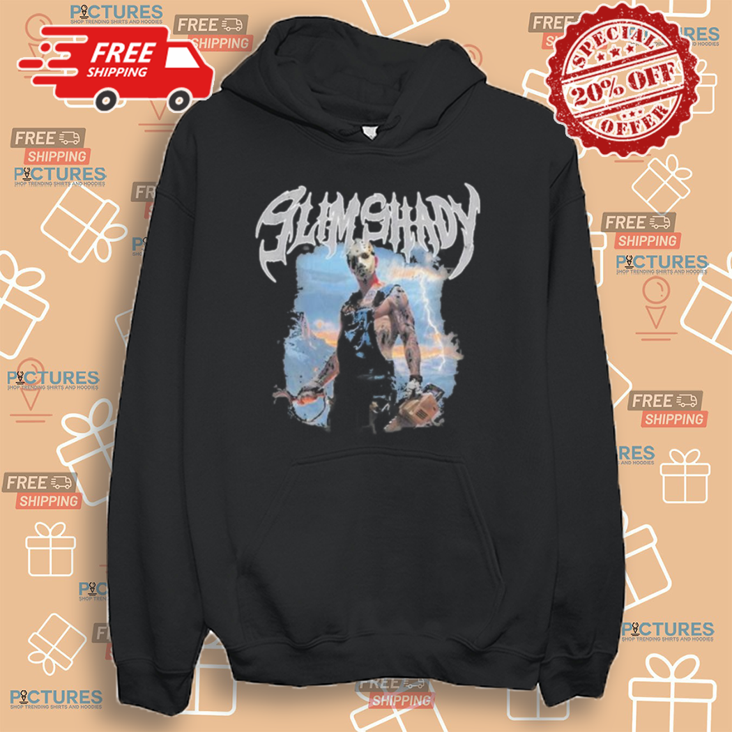 Eminem The Death Of Slim Shady Chainsaw Shady Shirt Eminem The Death Of Slim Shady Chainsaw Shady Shirt