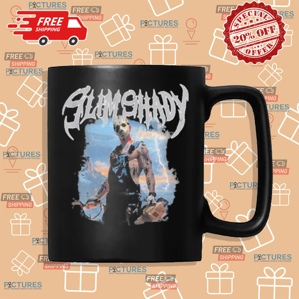 Eminem The Death Of Slim Shady Chainsaw Shady Shirt Eminem The Death Of Slim Shady Chainsaw Shady Shirt