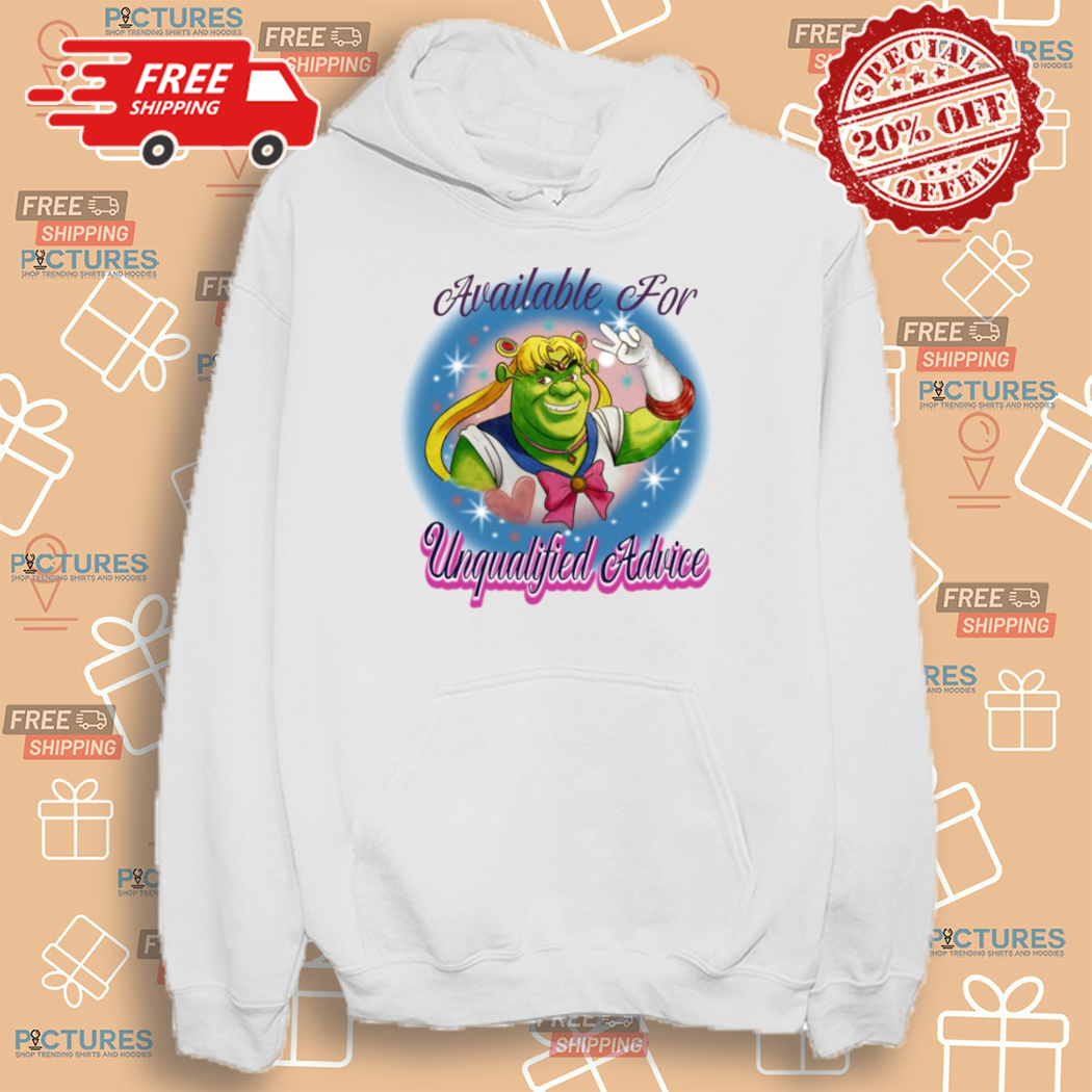 Sherk Sailor Moon Available For Unqualified Advice Shirt Sherk Sailor Moon Available For Unqualified Advice Shirt