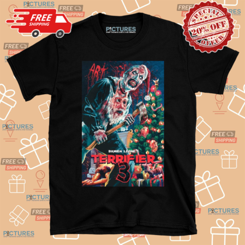 Damien Leone Terrifier 3 Poster Shirt