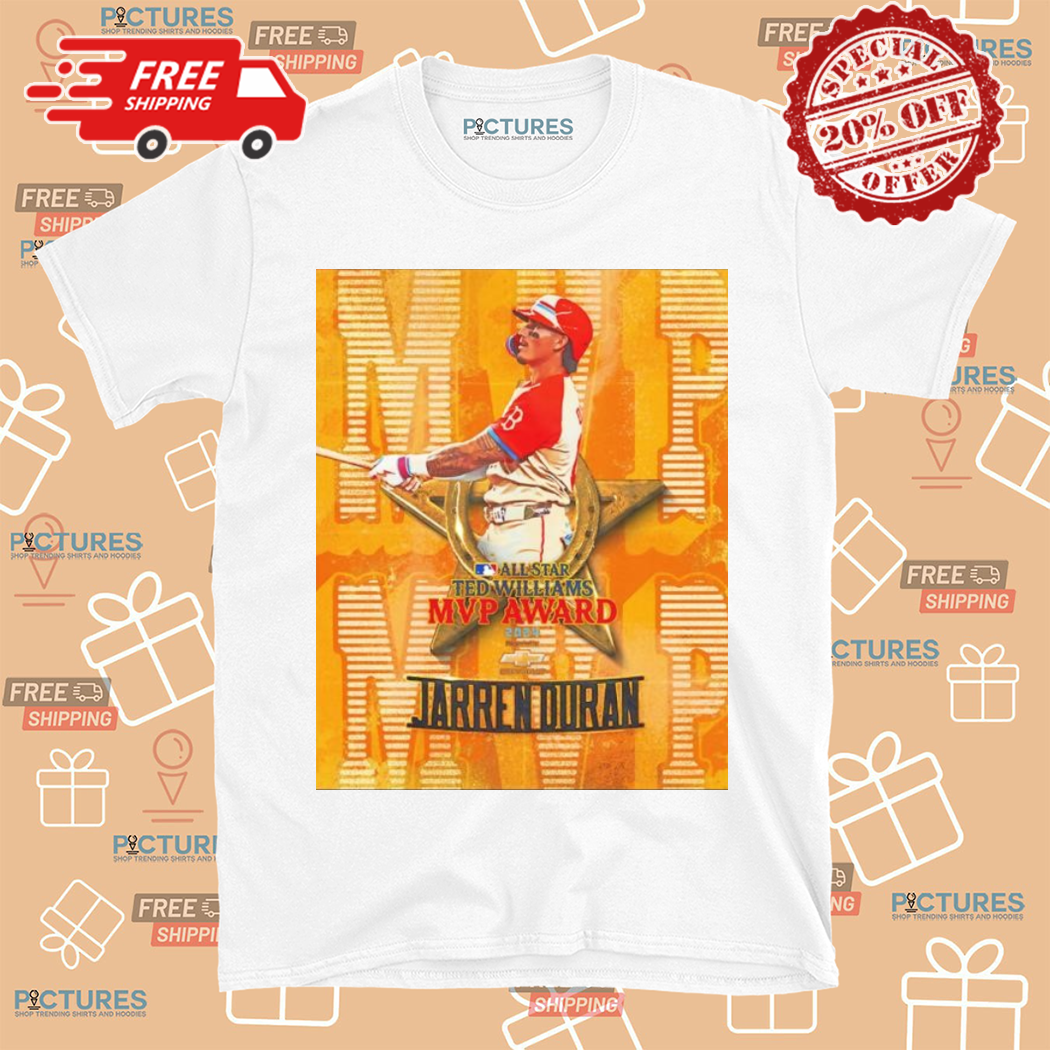 Jarren Duran All Star Ted Williams MVP Award 2024 shirt