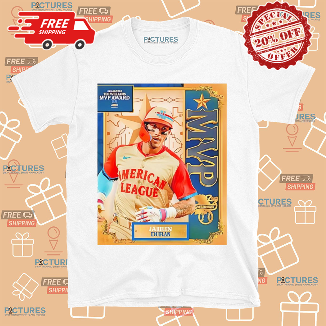 Jarren Duran American League All Star Ted Williams MVP Award 2024 Shirt