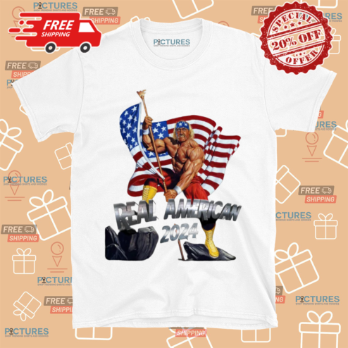 Real American 2024 American Flag Shirt