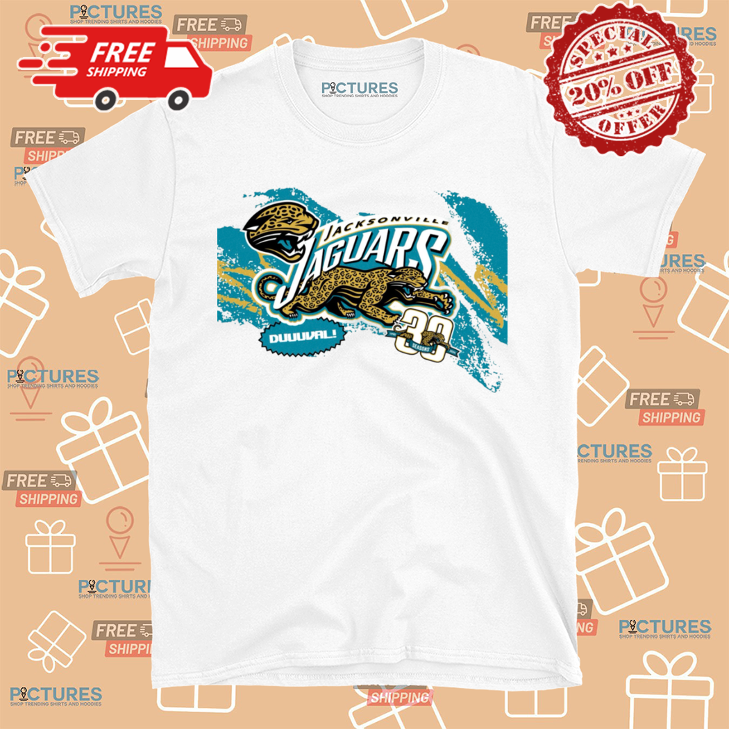 Jacksonville Jaguars 30 Seasons Dual 1995 Shirt