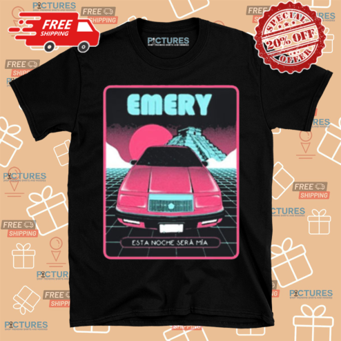 Emery Dear Death Song Esta Noche Sera Mia Shirt