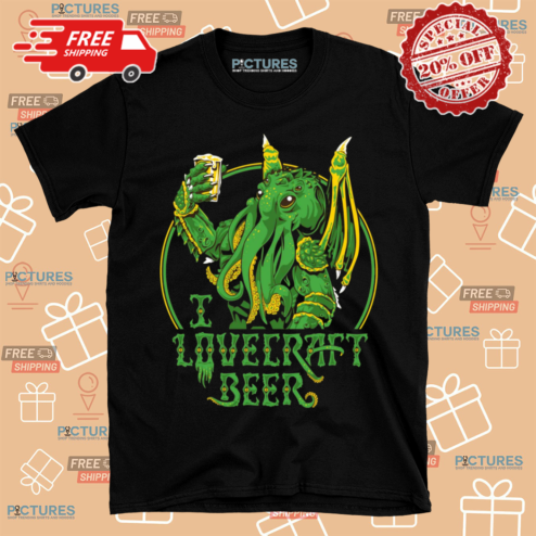 Octopus I Love Craft Beer Shirt