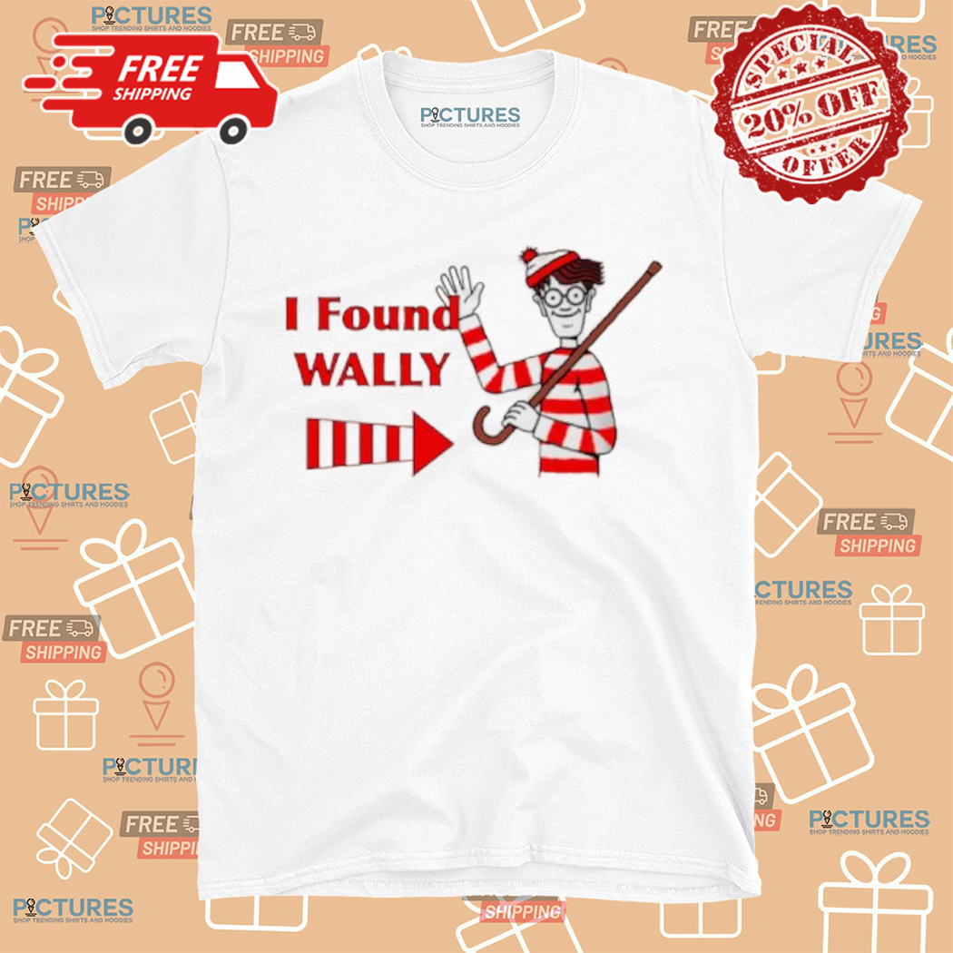 Book Character Waar I Found Wally Shirt