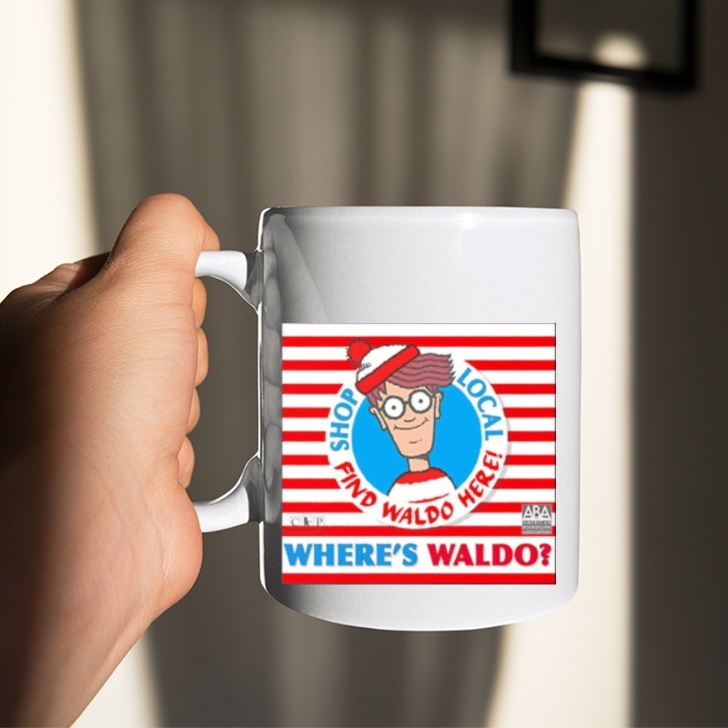 Book Character Where Is Wally With Red And White Shop Local Find Waldo Here Shirt Book Character Where Is Wally With Red And White Shop Local Find Waldo Here Shirt