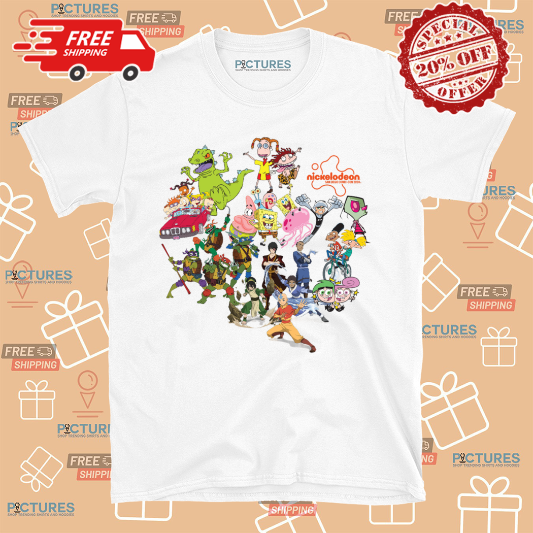 Nickelodeon San Diego Comic Con 2024 Shirt