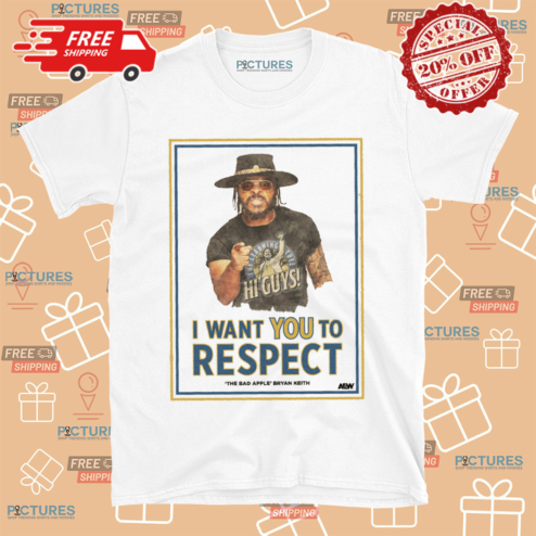 Bryan Keith I Want You To Respect The Bad Apple Shirt