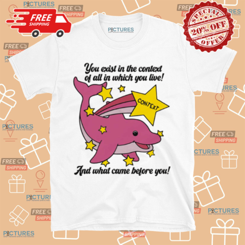 Dolphin You Exist In The Context Of All In Which You Live Shirt