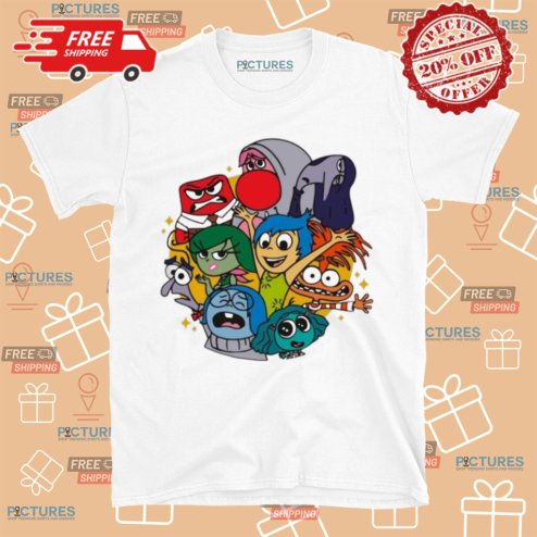 Inside Out 2 Characters Disney Pixar Shirt