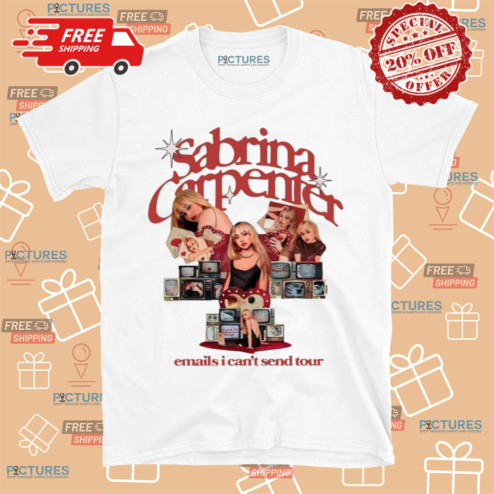Sabrina Carpenter Emails I Cant Send Tour Shirt
