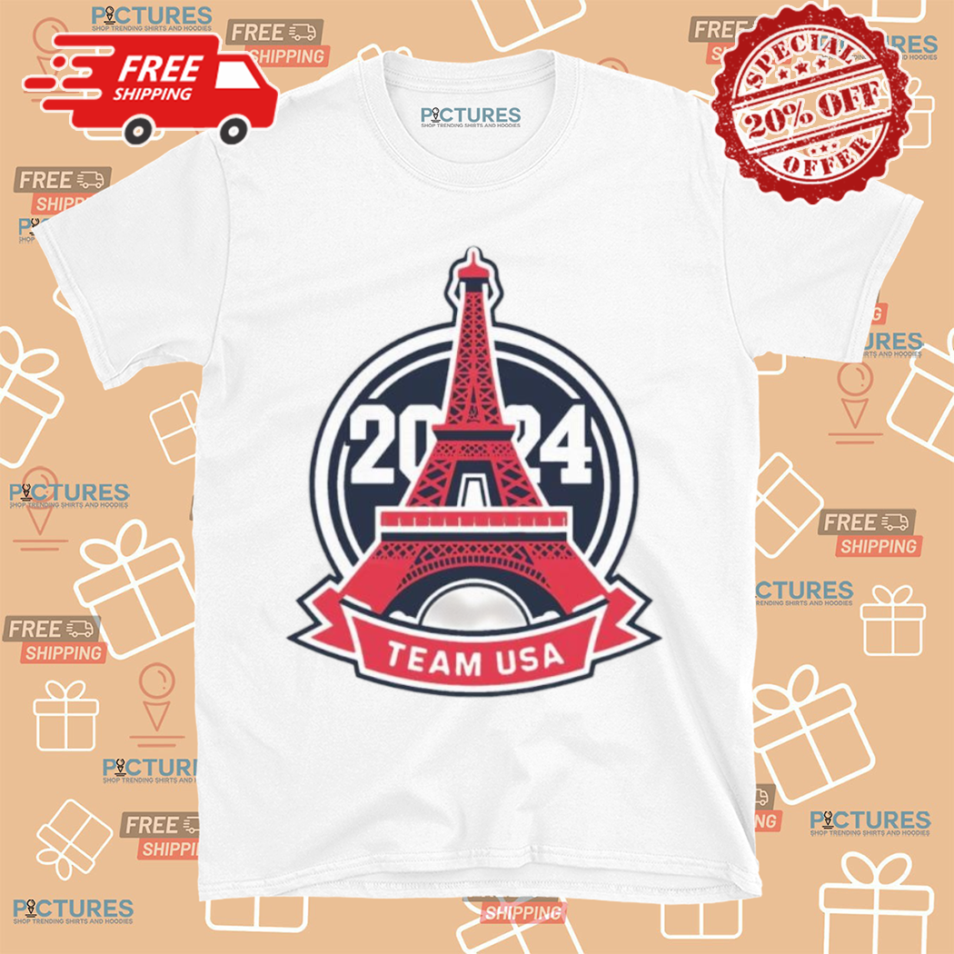 Eiffel Team Usa Olympics Summer 2024 Shirt