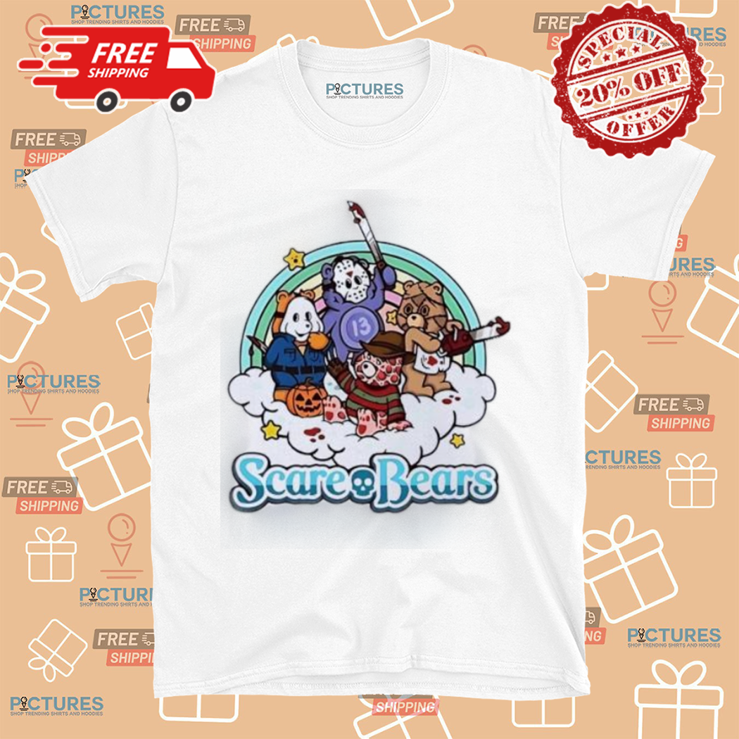 Scare Bears Horror Characters Halloween Shirt