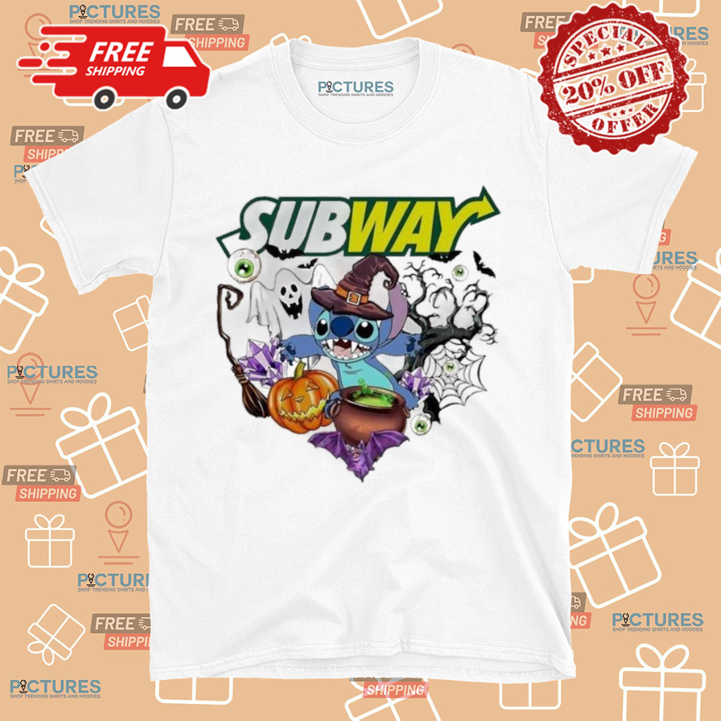Stitch Witch Halloween Subway 2024 Shirt