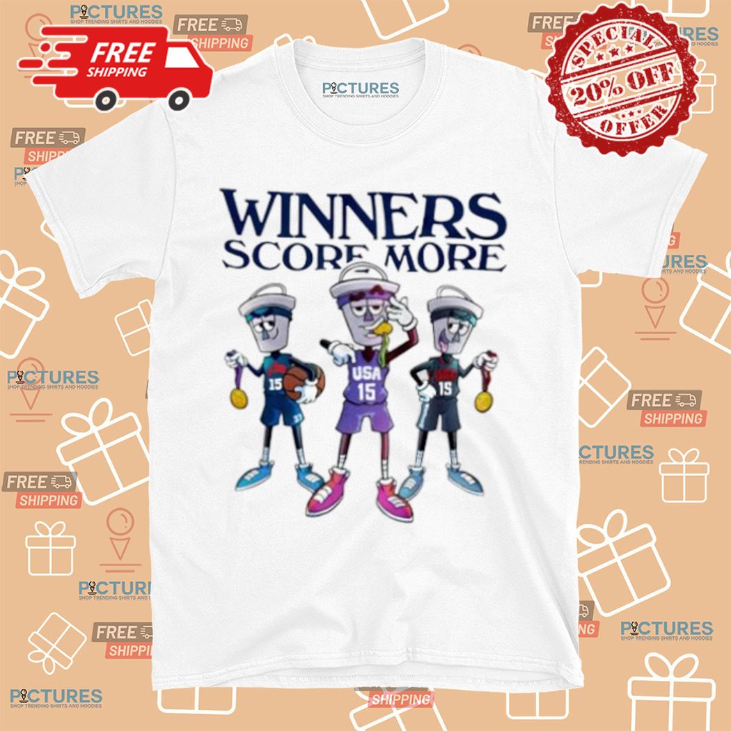 Winners Score More Bucket Man Olympic 2024 Shirt