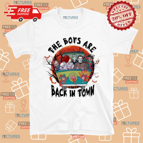 The Boys Are Back In Town Killers Friends Halloween 2024 Shirt