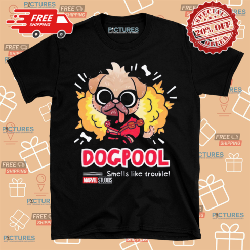 Deadpool And Wolverine Dogpool Smells Like Trouble Shirt