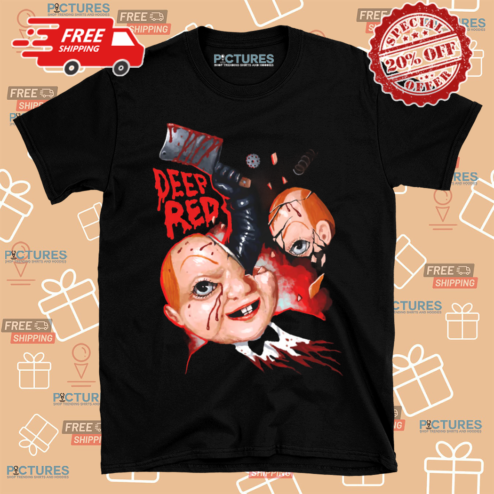Deep Red Horror Halloween Shirt