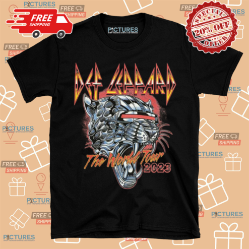 Def Leppard The World Tour 2023 Shirt