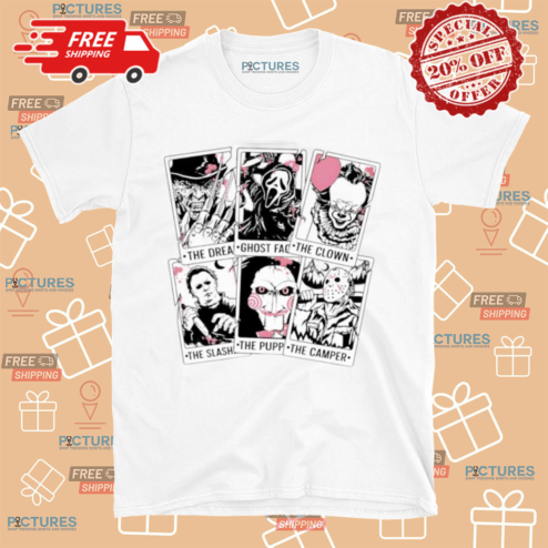Horror Movie Characters Ghost Face The Clown The Camper Shirt