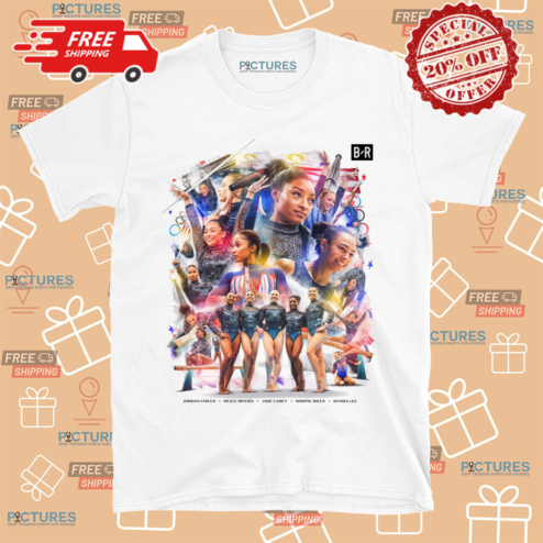 Jordan Chiles Hezly Rivera Jade Carey Simone Biles Sunisa Lee Bootleg Shirt