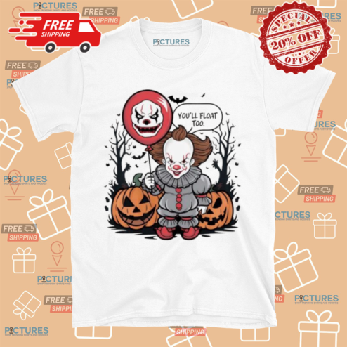 Pennywise You Will Float Too Halloween Shirt