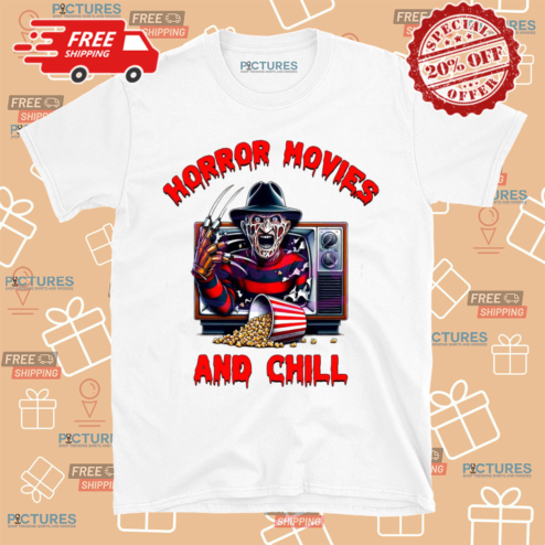 Freddy Krueger Horror Movies And Chill Halloween Shirt