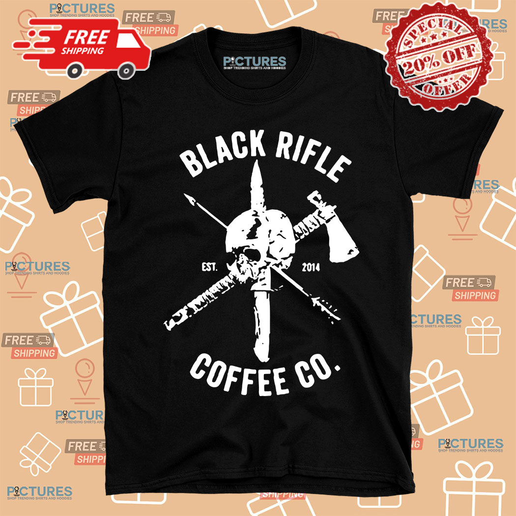 Axe Skull Black Rifle Coffee CO Shirt