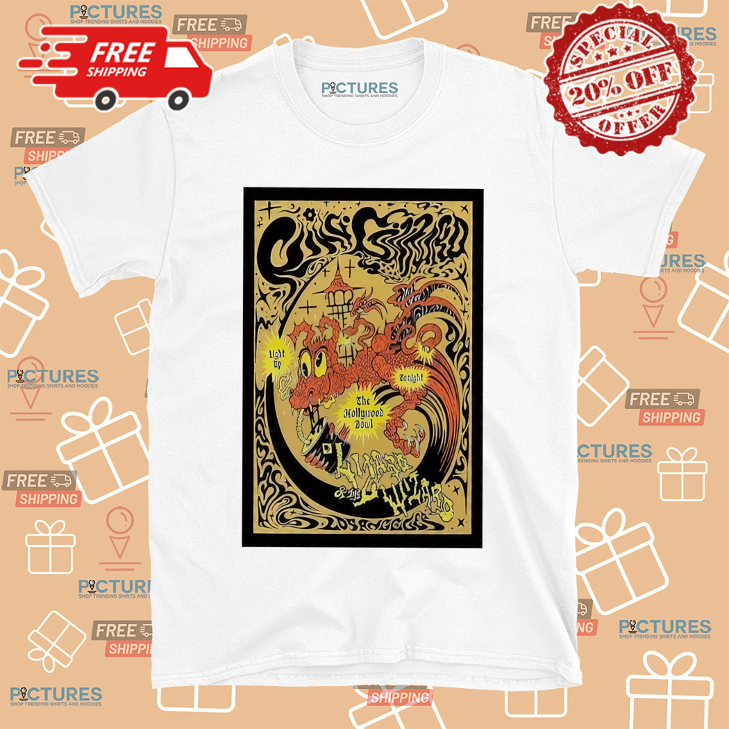 Awesome King Gizzard And The Lizard Wizard Hollywood Bowl Los Angeles CA Shirt