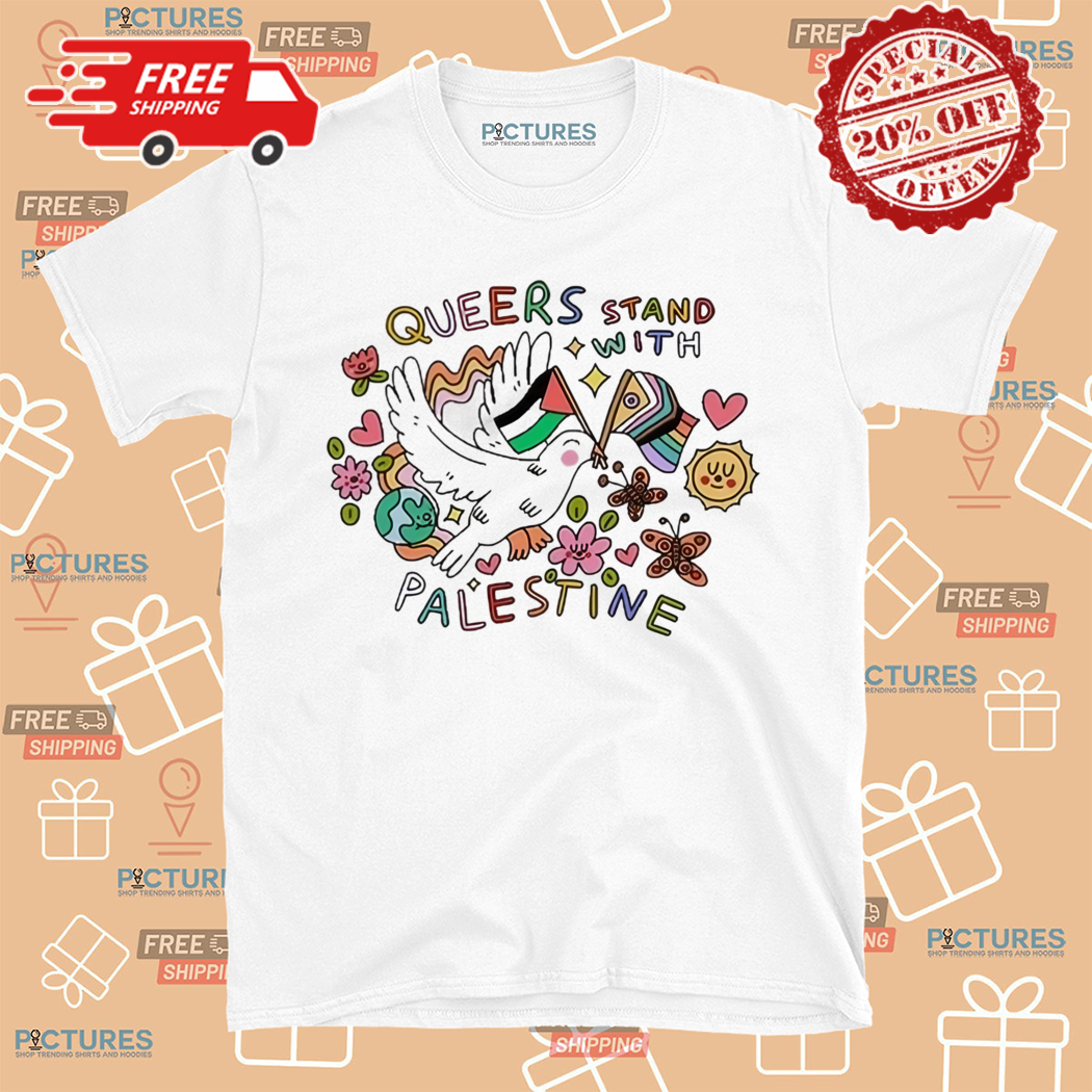 Dove Queers Stand With Palestine Shirt