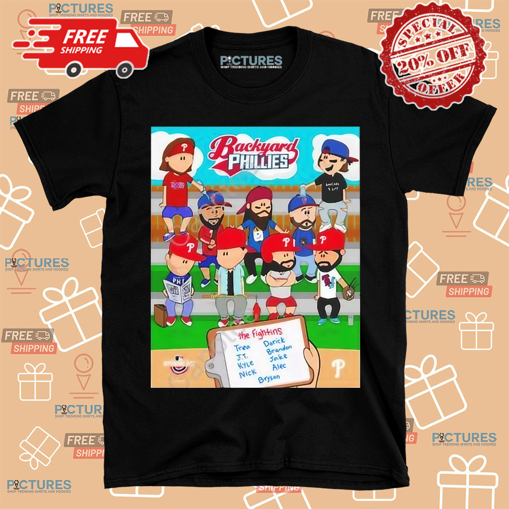 Backyard Phillies Philadelphia Phillies 2024 Shirt