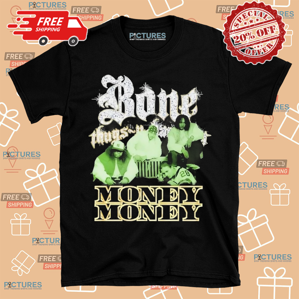 2024 Bone Thugs N Harmony Money Money Black Shirt